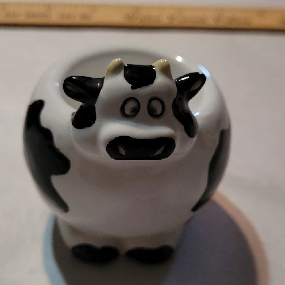 Bella Casa Cow Egg Cup NWT